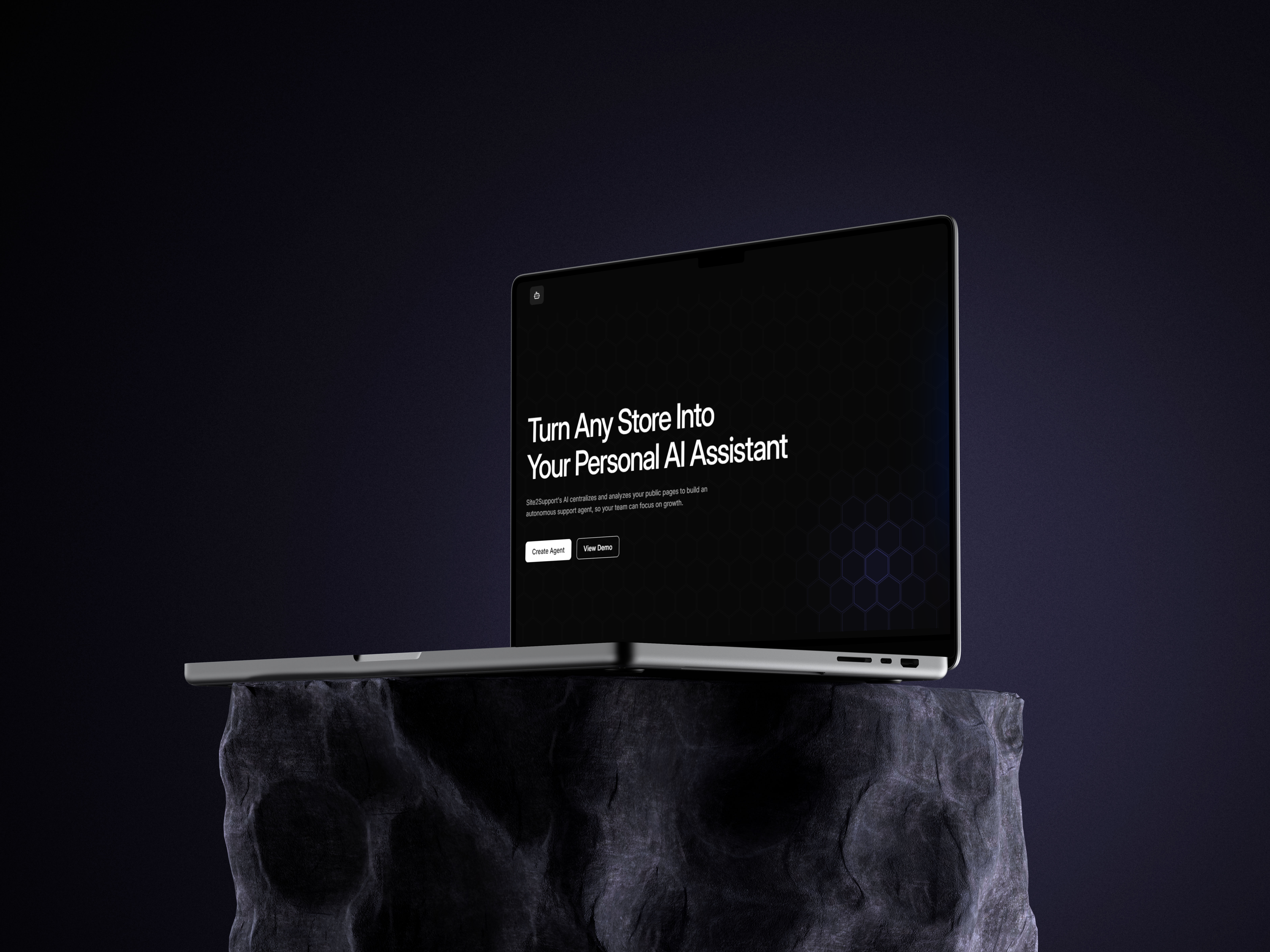 Storiq - AI-powered e-commerce support platform mockup